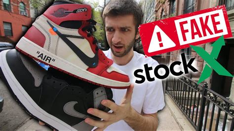 stock x selling fake shoes|what happened to stockx.